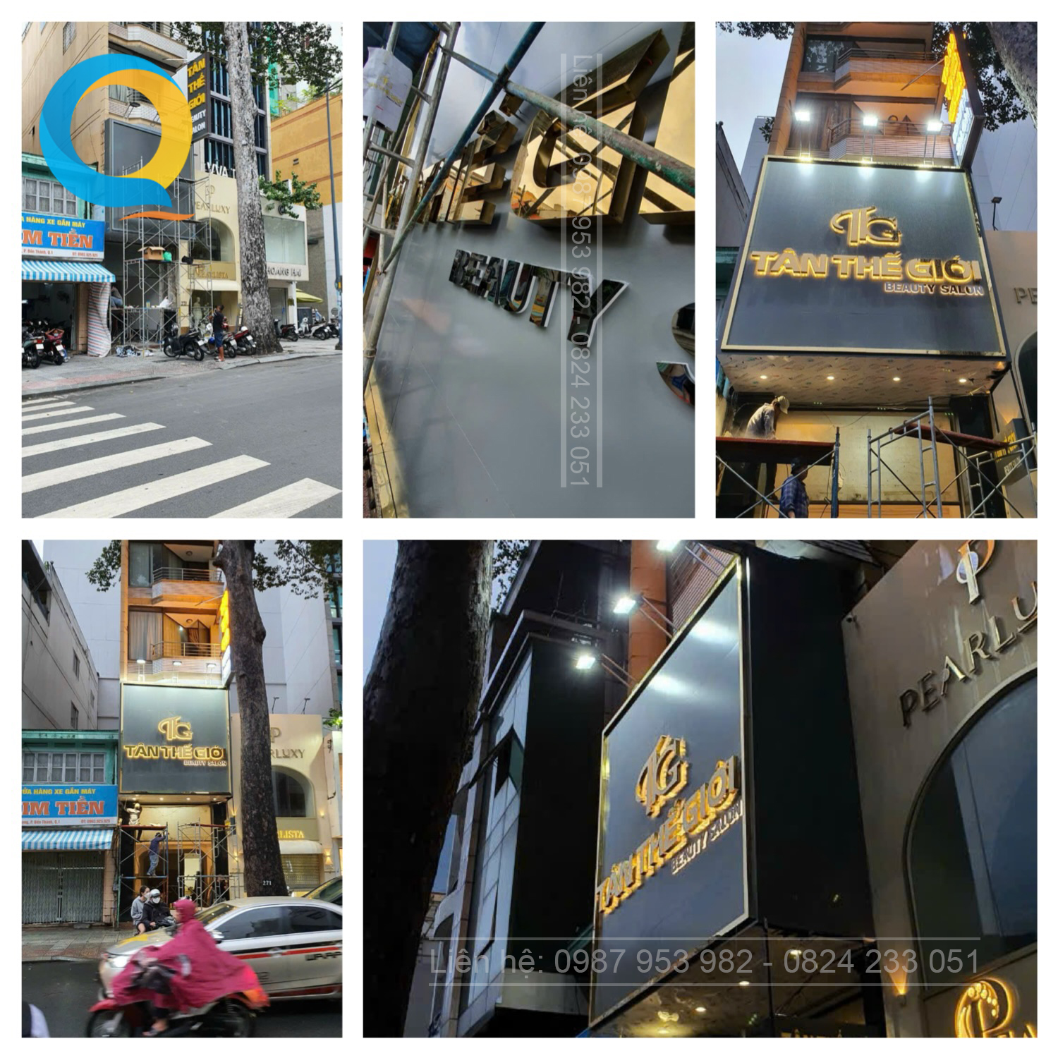 Bảng Hiệu Salon Tóc